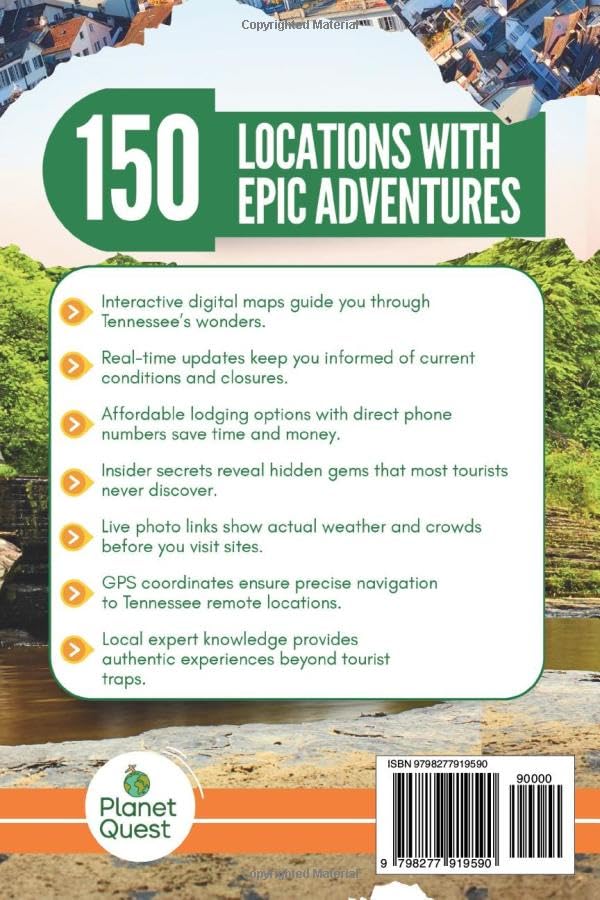 Tennessee Bucket List - Explore 150 Unique Adventures | Hidden Ridges, Waterfalls & Caves