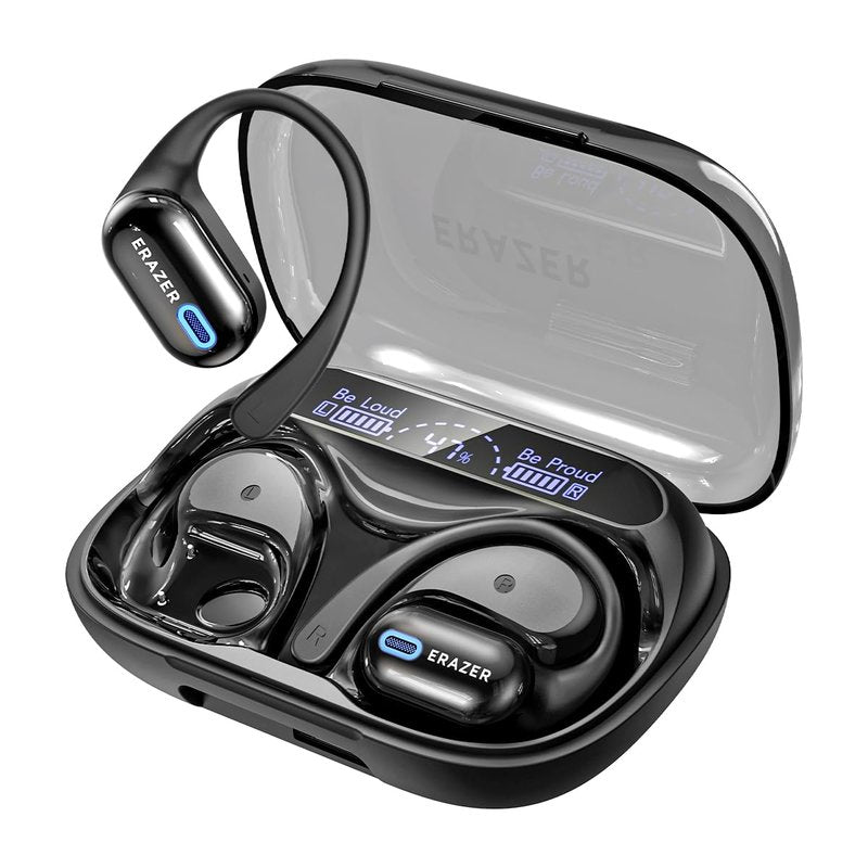ERAZERL Ear Clip Wireless Bone Conduction Earphones