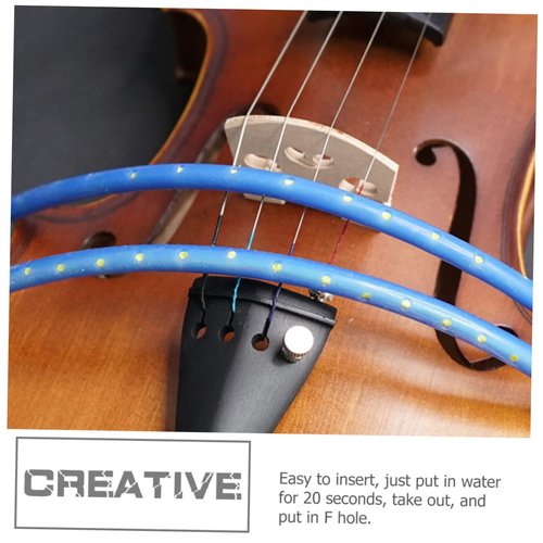 ibasenice 3pcs Violin Sound Hole Humidifier Portable Tool for Violin Soft Prevents Cracking Maintains Sound Quality for Instrument Care