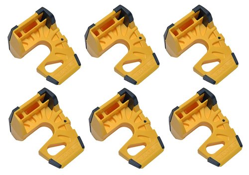 Wedge-It - The Ultimate Door Stop - Yellow (6 Pack)