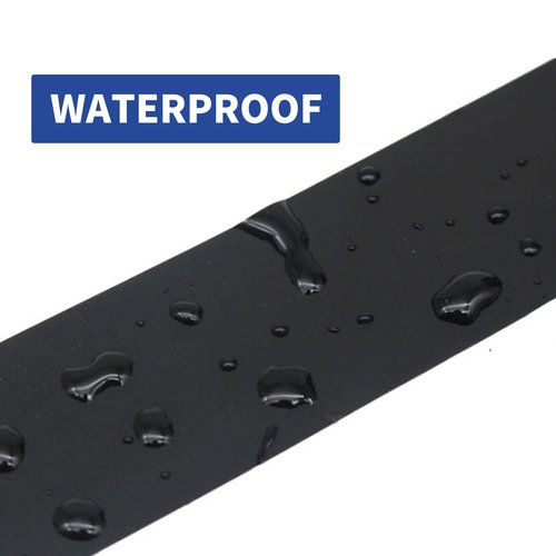 TAPEBEAR Corrosion Protection Pipe Tape, Wrap Pipe Tape for Drain Pipe, Metal Electrical Outdoor Underground Pipe, Waterproof PVC Black Tape, Duct Anti-Corrosion and Protection,2Inch X 33Yard,24ROLLS