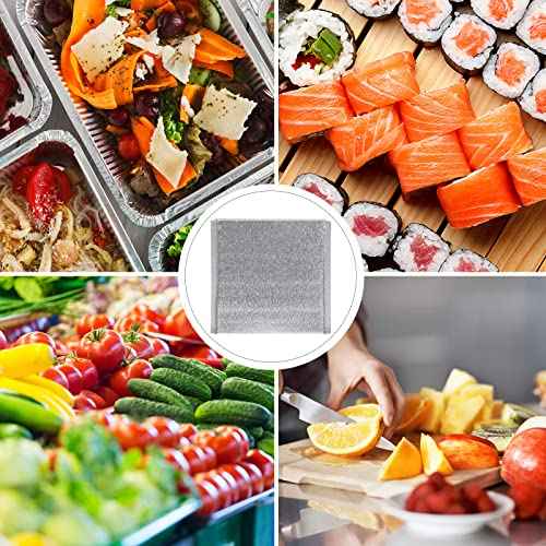 DOITOOL Reusable Insulation Bags 50PCS Insulated Shipping Thermal Box Liners Metalized Box Liners Waterproof Insulated Shipping Container for Camping Picnic (20x20CM)
