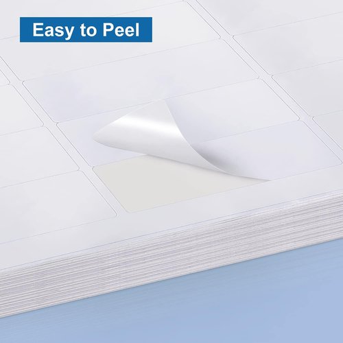 Methdic Address Labels - 900 Premium Sticker Labels for Laser & Inkjet Printers | 1" x 2-5/8" White, 30 Sheets