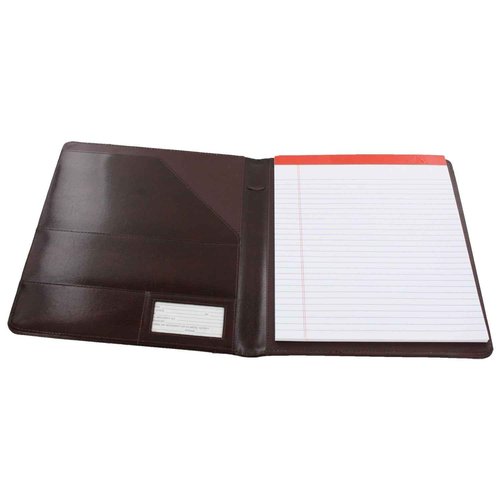Royce Leather Aristo Padfolio, Aristo Italian Bonded Leather, Burgundy