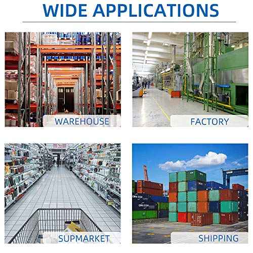 COLORWIING 4" x 6" Shipping Labels Compatible for Brother DK-1241 102mm x 152mm Die-Cut Large White Address Paper Labels, for Brother QL-1110NWB QL-1100 Label Printer (4 Rolls+1 Frame)