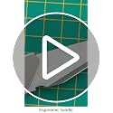OLFA Craft Knife L-Shaped Model 34B with Adjustable Blade - Rust Resistant Steel