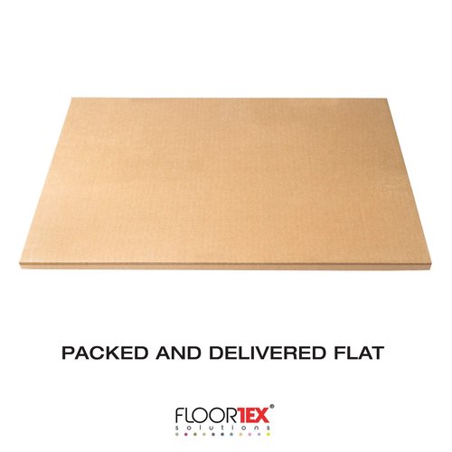 Floortex® Exclusive Polycarbonate Lipped Chair Mat - 35 x 47 for Hard Floor (Pack of 1)