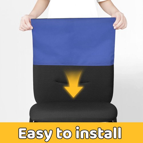 24 PCS Chair Pockets for Classrooms,19.5"x16.5" Seat Sacks for Classroom Chairs K-2,Classroom,School, and Home Seating Storage.