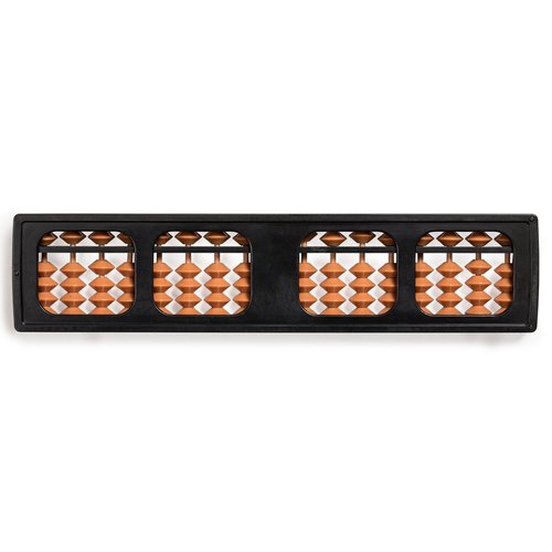 Yellow Mountain Imports Digit Standard Abacus 10.5 Inches - Professional 17 Column Soroban Calculator (Functional and Educational Learning Tool)