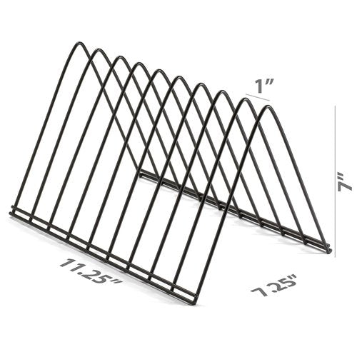 Officemate Triangular Wire File Sorter, Black (93150)