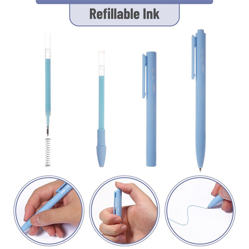 Mr. Pen- Aesthetic Highlighters and Gel Pens, 18 Pack