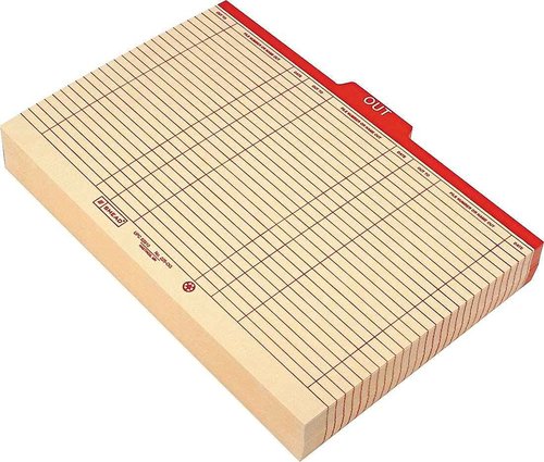 Smead Out Guide Printed Forma Style, 1/5-Cut Tab Center Position, Guide Height, Legal Size, Manila, 100 per Box (53910)