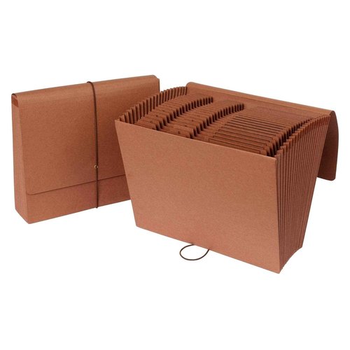 Pendaflex 21 Pocket A-Z Expanding File, Letter Size, Red Rope (75711) & Globe-Weis PFXR217AHD /Pendaflex Heavy Duty Expanding File, Open Top, 21 Pockets, A-Z