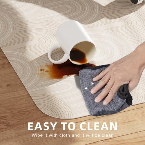 Comfypad - Office Chair Mat, 35” x 40” Non-Slip Chair Mat for Hardwood Floors, Easy Glide Rolling Chairs, Floor Protector for Home & Office