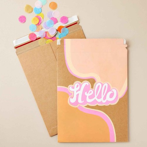 Juvale Stay Flat Mailers - 9 x 11.5 in, Brown, 100-Pack - Thick Document Mailers & Cardboard Envelopes - Peel & Seal Mailing Envelopes for Photos & Magazines