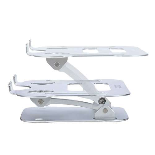 StarTech.com ADJ-Laptop-Riser Notebook Stand, 4.7" x 8.9" x 10.6", Silver