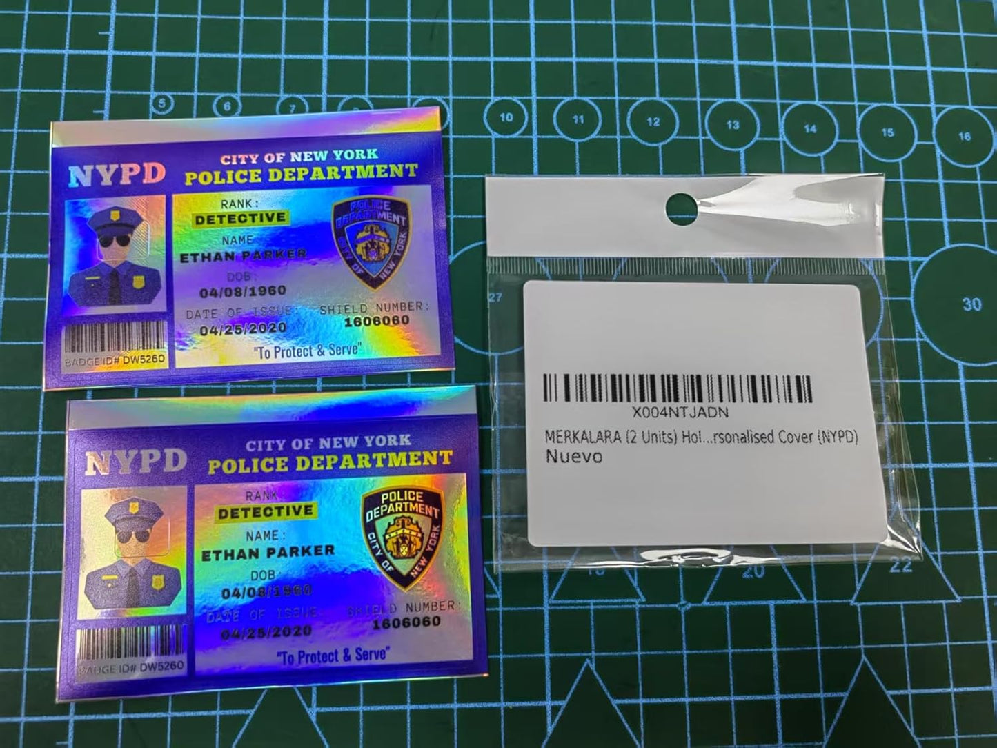 (2 Units) Holographic Credit Card Skin – 3M Material Debit Card Sticker, Waterproof, Durable & Easy to Apply, Multi-Design Personalised Cover (Divine Light)
