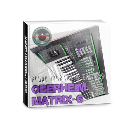OBERHEIM OB-8 Large Original Factory and NEW created Sound Library & Editors on CD or download Large
