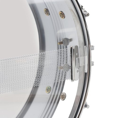 Snare Drum Transparent Shoulder Strap Marching Drum Beginner Practice Snare Drum for Performance