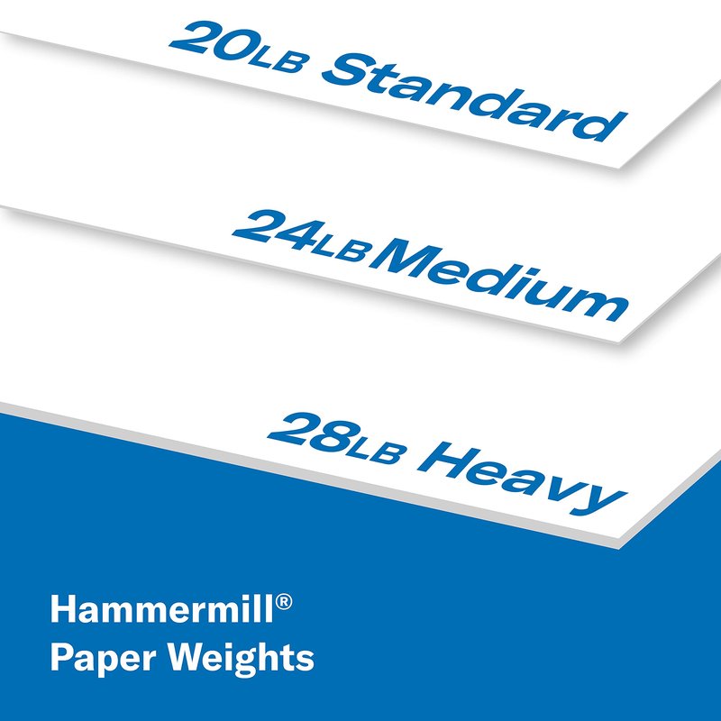 Hammermill Printer Paper, 20 Lb Copy Paper, 8.5 x 14-92 Bright, Made in the USA- 3 Ream (1500 Sheets)