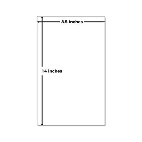 Pink 8.5 x 14" Legal Size Pastel Light Color Paper | 1 Ream of 500 Sheets