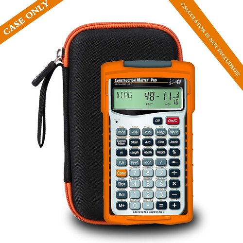 Aproca Portable Storage Case for Calculated Industries Construction Master Pro Calculator - Durable & Convenient