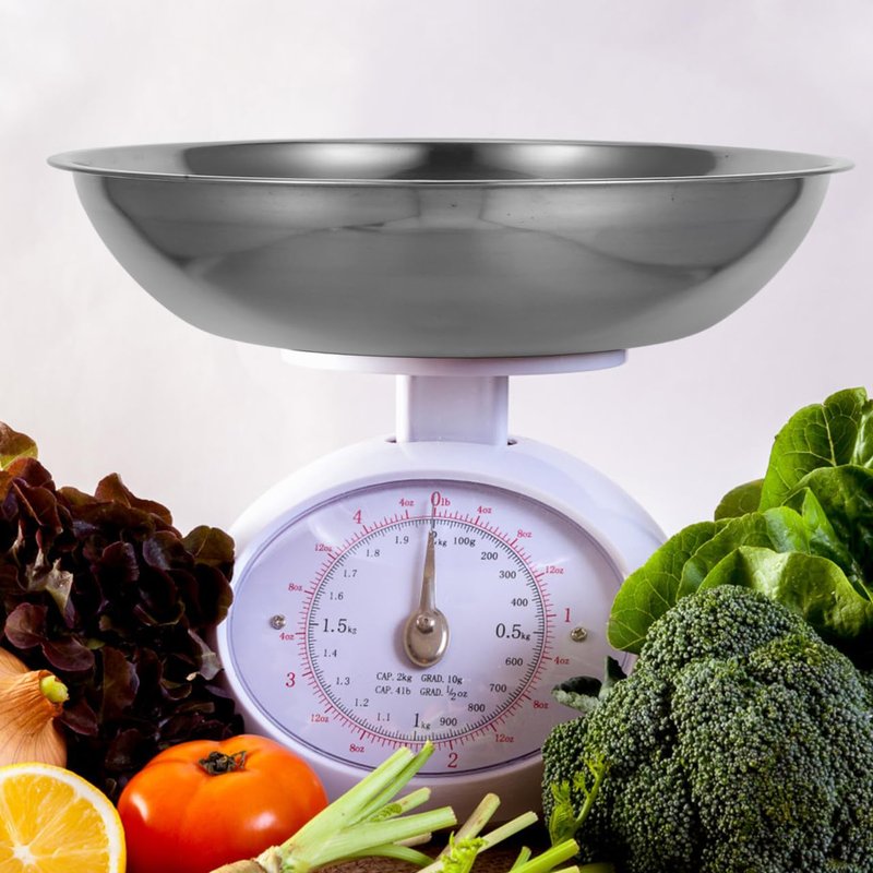 Stainless Steel Weighing Pan 10.1X10.1X2.1 Inch Replacement Scale Tray for Digital Kitchen Scales Accurate Food Measuring Bowl Durable and Easy to Clean for Home and Bakery