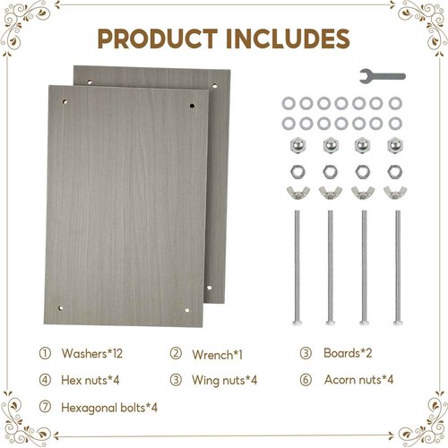 HEYUROP Book Press, Book Binding Machine, Flower Press Kit 17.7 * 11.8 inch