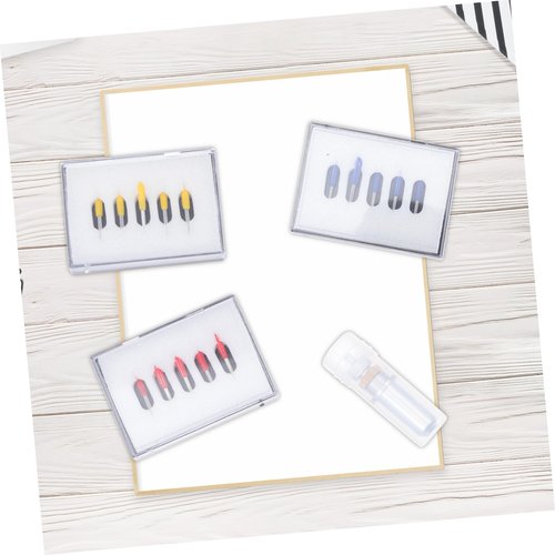 OFFSCH 1set Tungsten Lettering Blades for Vinyl Cutters High Precision Engraving Cutters Coded Caps for Crafting and Detailed Cutting