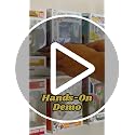 Modern JP Clear Adhesive Display Shelf for Funko Pop Boxes – 16-Pack