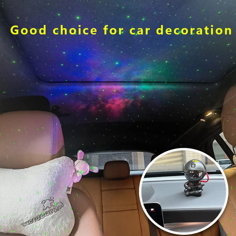SHJQJJLBCQ Galaxy Projector, Astronaut Star Projector, Kids Night Light for Bedroom, Adult Playroom,Ceiling, Room Decoration