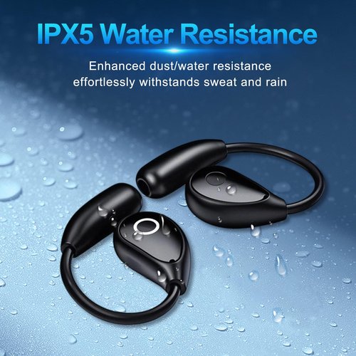 AI Language Translator Earbuds 144 Languages Bluetooth 5.3 Wireless - Two Way Translation Noise Reduction IPX5 Waterproof for Travel Business Gym Learning iOS Android