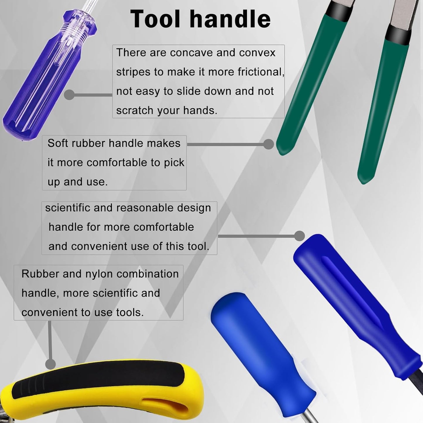 Skiennix Upholstery Staple Remover Tool Set - 4 Pcs Including V Tip & U Tip Tack Pullers, Nail Remover