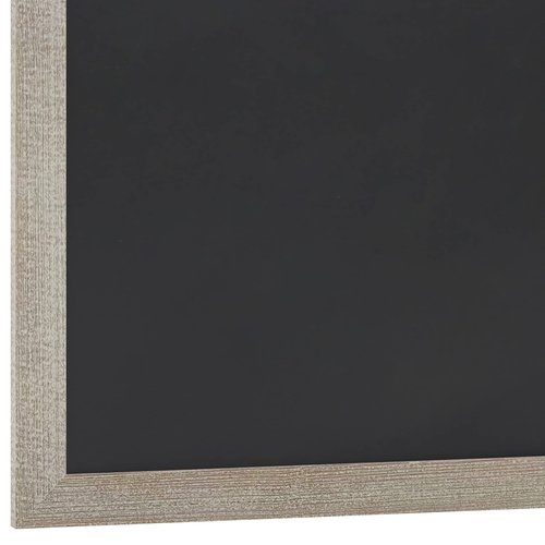 HBCY Creations 24" X 36" Weathered Lightwash Solid Wood Frame Wall Chalkboard, Magnetic Surface, Home Décor, Restaurant & Café Menus, Blackboard, Includes Chalk, Eraser & Hanging Hardware