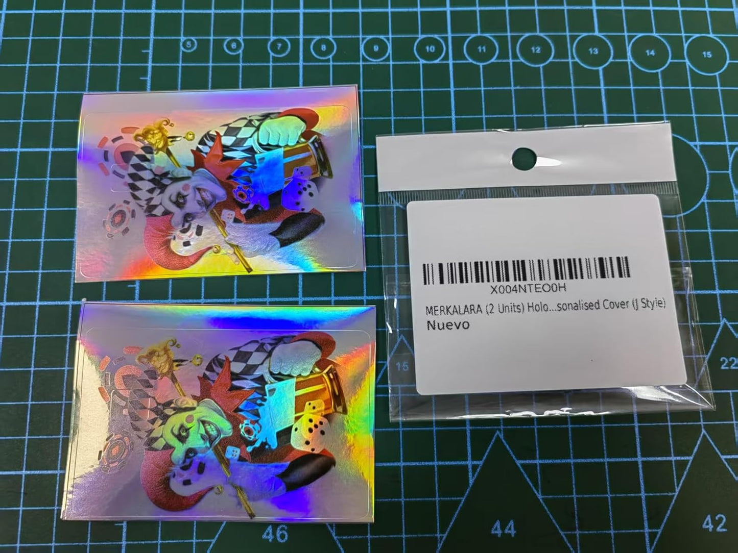 (2 Units) Holographic Credit Card Skin – 3M Material Debit Card Sticker, Waterproof, Durable & Easy to Apply, Multi-Design Personalised Cover (Divine Light)