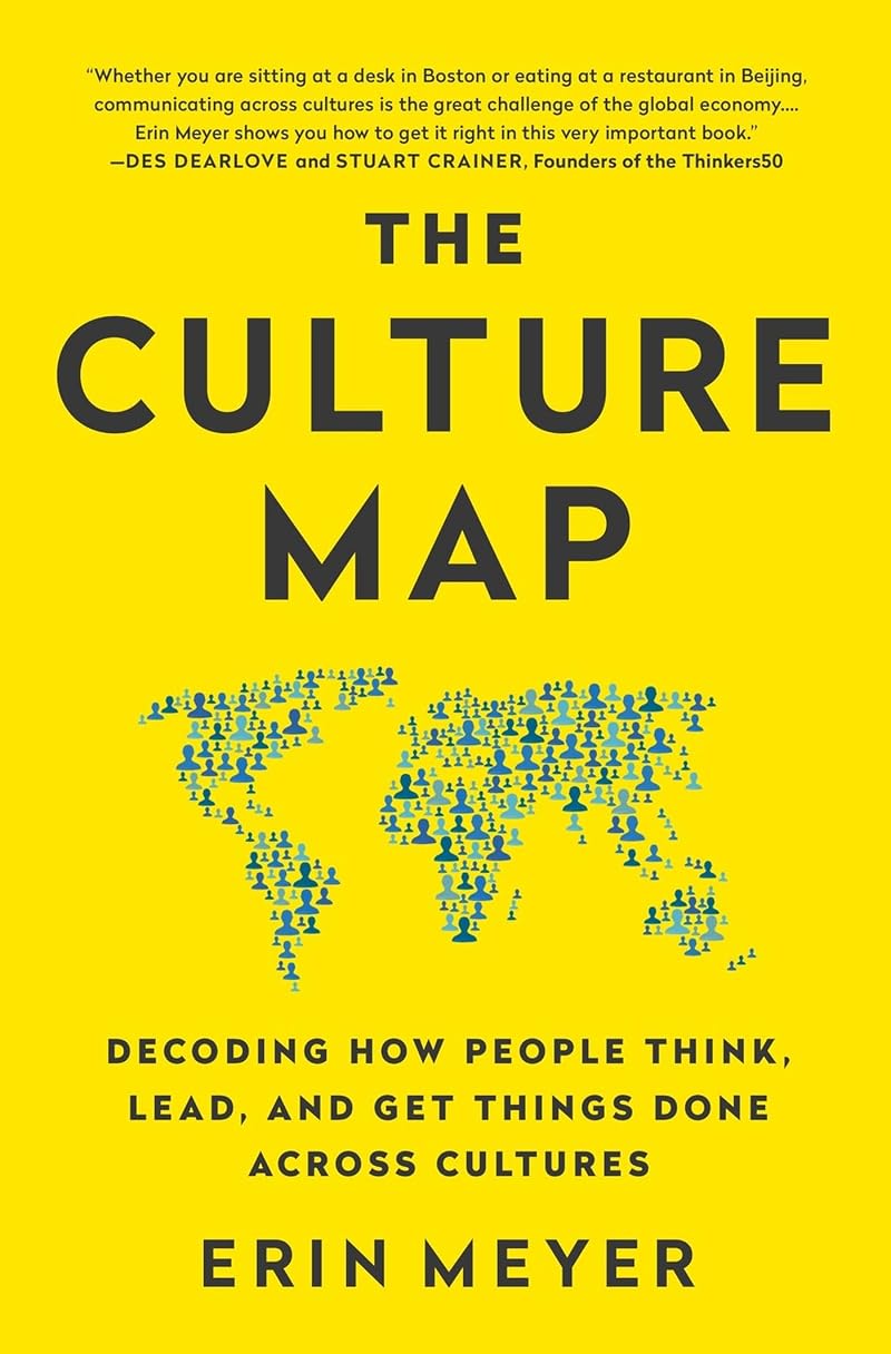 The Culture Map by Erin Meyer - Business & Leadership Book, Paperback