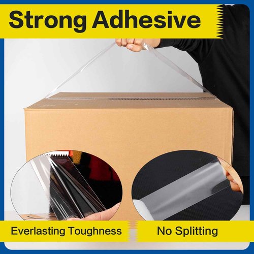 deli Heavy Duty Packing Tape 36 Rolls, Clear Packing Tape for Shipping Packaging Moving Sealing, 2.7mil Thick, 2 inches Wide, 65 Yards Per Roll, 2340 Total Yards