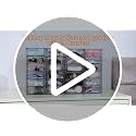 DOMNIU 24-Drawer Acrylic Makeup & Office Storage Organizer Set - Clear