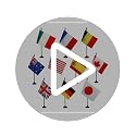 AZ FLAG China Table Flag 4x6 in 15x10 cm Polyester with Plastic Base - Interior Decoration