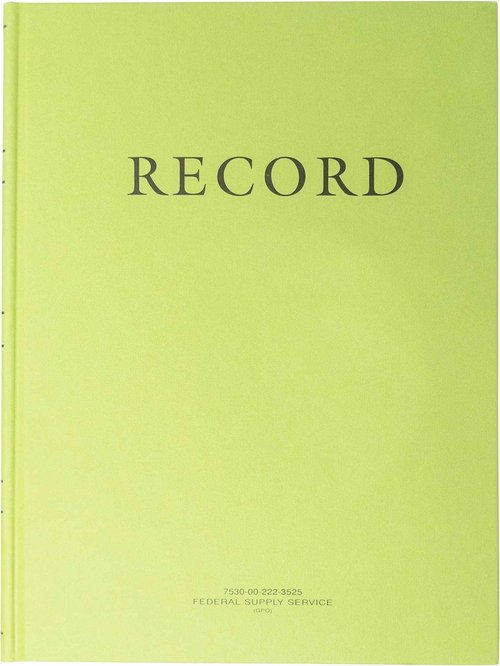 Tacticai 3-Pack Green Military Log Book, 8” x 10.5” - 192 Pages, Record Book for Record Keeping, Supply Chain, Inventory, Training, Maintenance & Field Operations, NSN 7530-00-222-3525