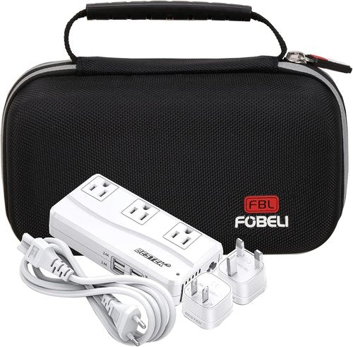 FBLFOBELI Hard Carrying Case - Protect Your BESTEK Universal Travel Adapter | Compact & Durable Design