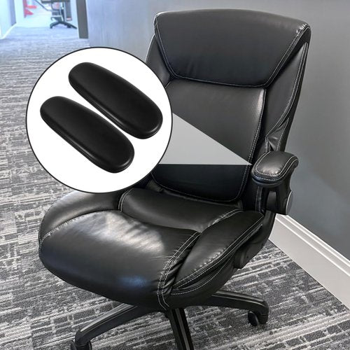 Unomor 1Pair Swivel Chair Armrests Replacement Pads Office Chair Armrest Covers Easy to Install Stretchable Design for Comfort and Support for Home and Office Use