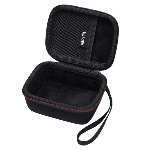 LTGEM Case Compatible with JBL Go 4 and JBL Go 3 and JBL Go 3 Eco Ultra-Portable Waterproof Speaker, Black