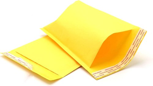 SIPA Kraft Bubble Mailer - Self-Seal Shipping Envelopes | 6.5” x 10.5” | 50 Pack for Secure Delivery