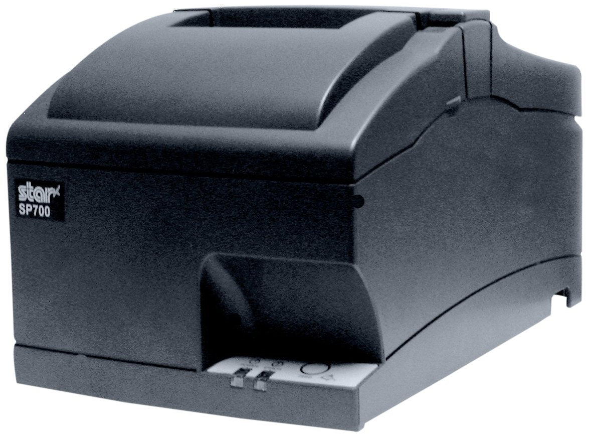 Star Micronics, SP742ME GRY US, Impact Receipt Printer, Ethernet, Auto Cutter, Internal Power Supply with Power Cable Incl. (Renewed)