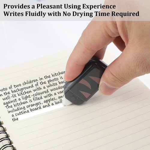 6Pcs White Out Correction Tape for Writing Instrument, Cute Cat Claw White Out Tape Correction Tape for Instant Corrections Wrong Writing At Any Time for school, Office Supplies Kawaii Birthday Gifts
