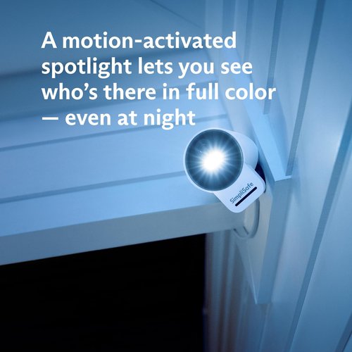 SimpliSafe Outdoor Security Camera Series 2, 1080p Wireless and Wired Home Security Camera - Compatible with Gen 3 System