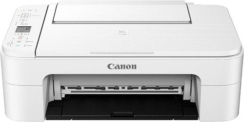 Canon Pixma TS3322 Wireless All-In-One Printer - Compact Design, Sleek White Finish