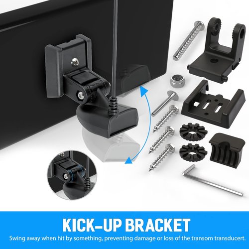ArcViar XNT Transducer Mount, 7400931 Transducer Bracket for MHX XNT Model Transducer Mounting Plate, Fish Finder Mount & Transducer Mounting Arm for XHS Model Transducers