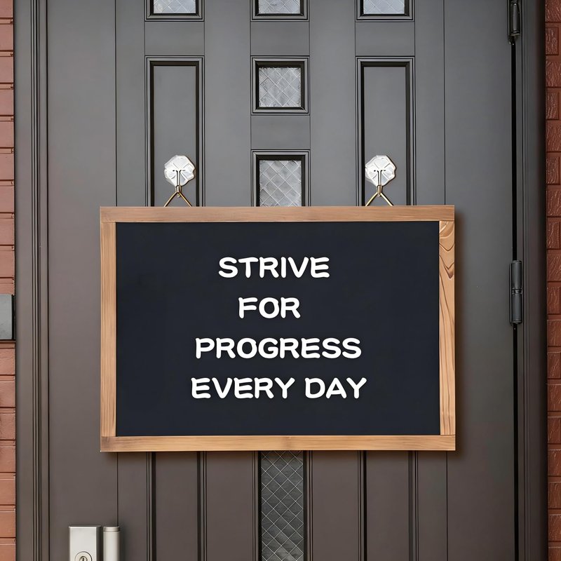 Magnetic Chalkboard for Wall Rustic Wood Framed Decorative Blackboard Sign Hanging Chalkboard for Home, Office, Restaurant 16" x 24"